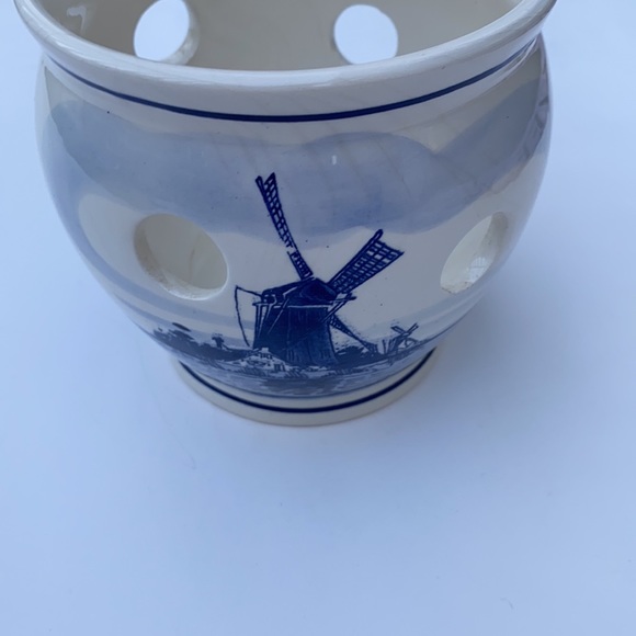 Vintage Delft Holland earthenware planter - Picture 3 of 12